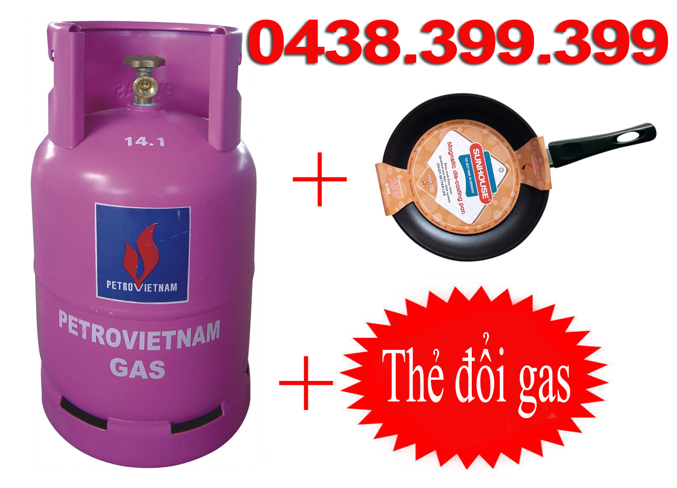 khuyến mãi đổi gas