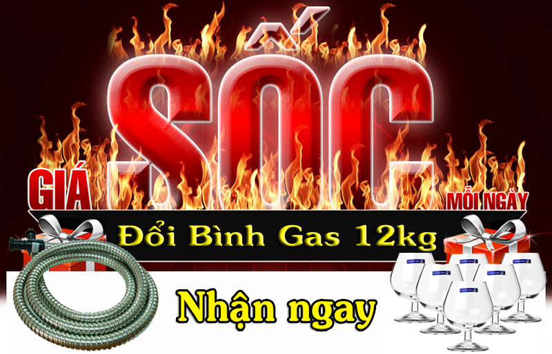 khuyễn mãi đổi gas tại hữu thắng