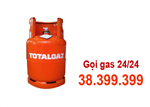 Giá ruột bình gas totalgaz  12kg